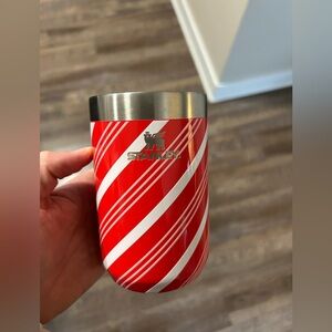 Stanley Christmas Limited Edition Peppermint Twist 12oz tumbler NWT